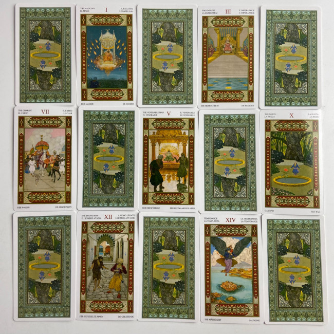 Карты Таро - 1001 ночь, уменьшенная (Tarot of the Thousand and One Nights) Карты Таро - 1001 ночь, уменьшенная (Tarot of the Thousand and One Nights)