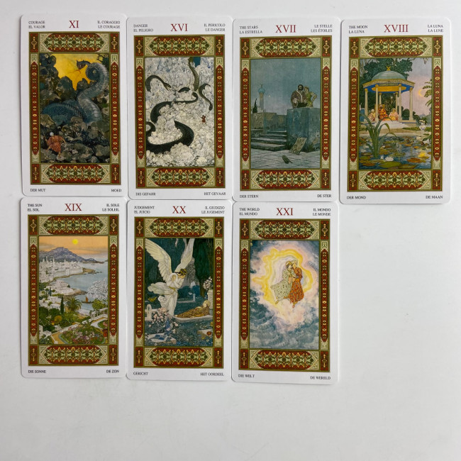 Карты Таро - 1001 ночь, уменьшенная (Tarot of the Thousand and One Nights) Карты Таро - 1001 ночь, уменьшенная (Tarot of the Thousand and One Nights)