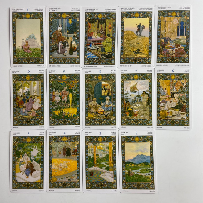 Карты Таро - 1001 ночь, уменьшенная (Tarot of the Thousand and One Nights) Карты Таро - 1001 ночь, уменьшенная (Tarot of the Thousand and One Nights)