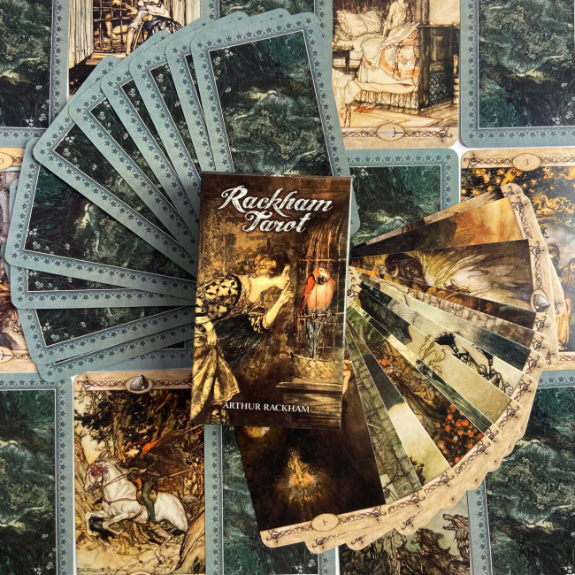 Карты Таро - Рэкхема, уменьшенная (Rackham Tarot) Карты Таро - Рэкхема, уменьшенная (Rackham Tarot)