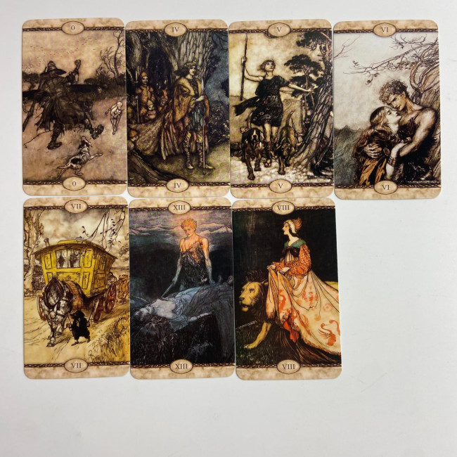 Карты Таро - Рэкхема, уменьшенная (Rackham Tarot) Карты Таро - Рэкхема, уменьшенная (Rackham Tarot)