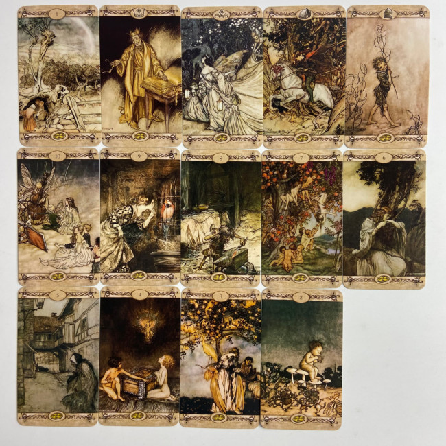 Карты Таро - Рэкхема, уменьшенная (Rackham Tarot) Карты Таро - Рэкхема, уменьшенная (Rackham Tarot)