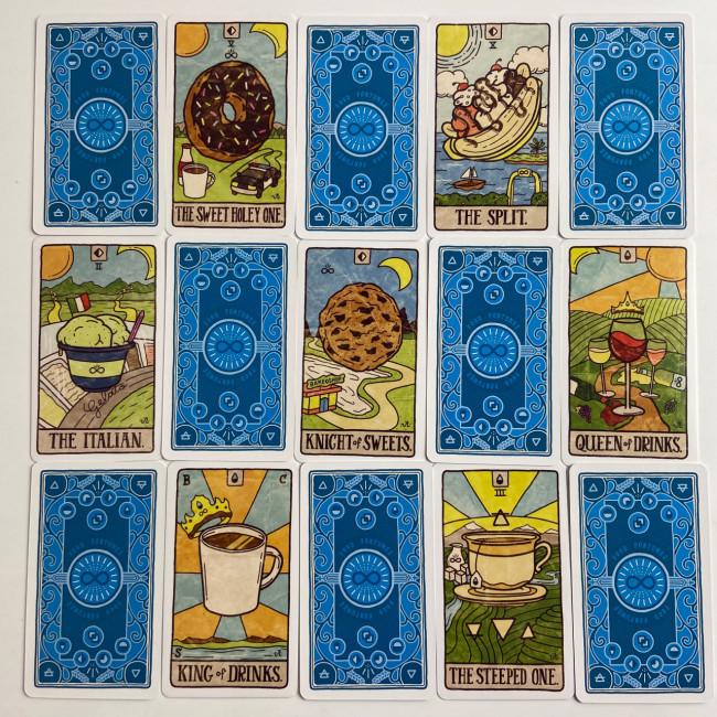 Карты Таро - Еды, уменьшенная (Food Fortunes Tarot) Карты Таро - Еды, уменьшенная (Food Fortunes Tarot)