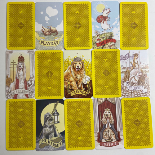 Карты Таро - Собака Айбо, уменьшенная (Aibo Tarot Deck)