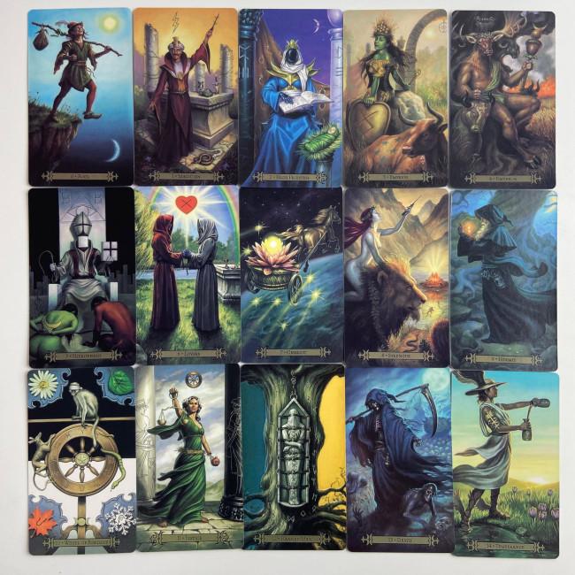 Карты Таро - Современного Заклинателя, уменьшенная (Modern Spellcasters Tarot) Карты Таро - Современного Заклинателя, уменьшенная (Modern Spellcasters Tarot)