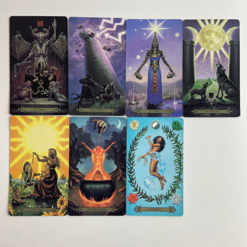 Карты Таро - Современного Заклинателя, уменьшенная (Modern Spellcasters Tarot) Карты Таро - Современного Заклинателя, уменьшенная (Modern Spellcasters Tarot)