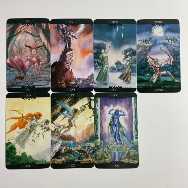 Карты Таро - Магия Снов, уменьшенная (Tarot of the Dream Enchantress) Карты Таро - Магия Снов, уменьшенная (Tarot of the Dream Enchantress)