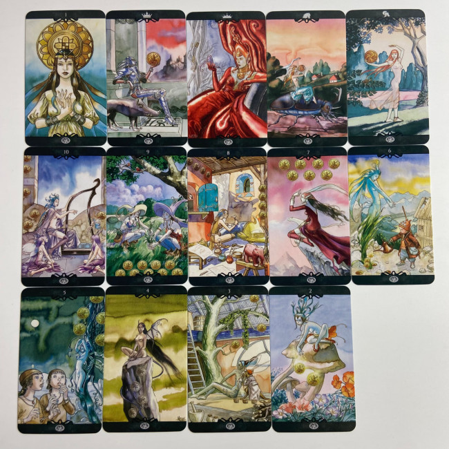 Карты Таро - Магия Снов, уменьшенная (Tarot of the Dream Enchantress) Карты Таро - Магия Снов, уменьшенная (Tarot of the Dream Enchantress)