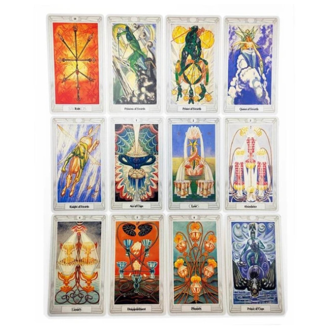 Карти Таро - Тота Алістера Кроулі, зменшена (Thoth Tarot Aleister Crowley)