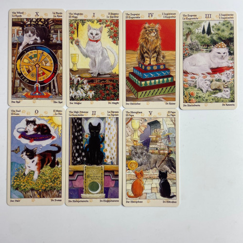 Карты Таро - Языческих Кошек, уменьшенная (Tarot of Pagan Cats)