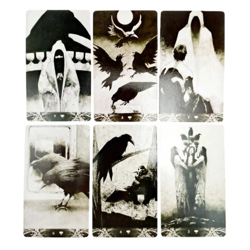 Карты Таро - Ворон Смерти, уменьшенная (Murder of Crows Tarot)