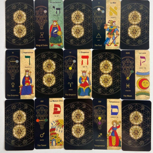 Карты Таро - Каббалистическое 5781, уменьшенная (Kabbalistic Tarot 5781)