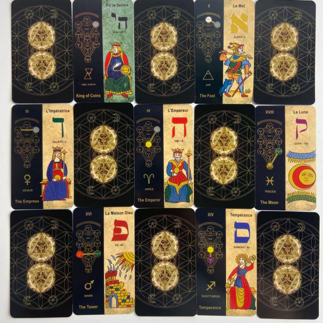 Карты Таро - Каббалистическое 5781, уменьшенная (Kabbalistic Tarot 5781)