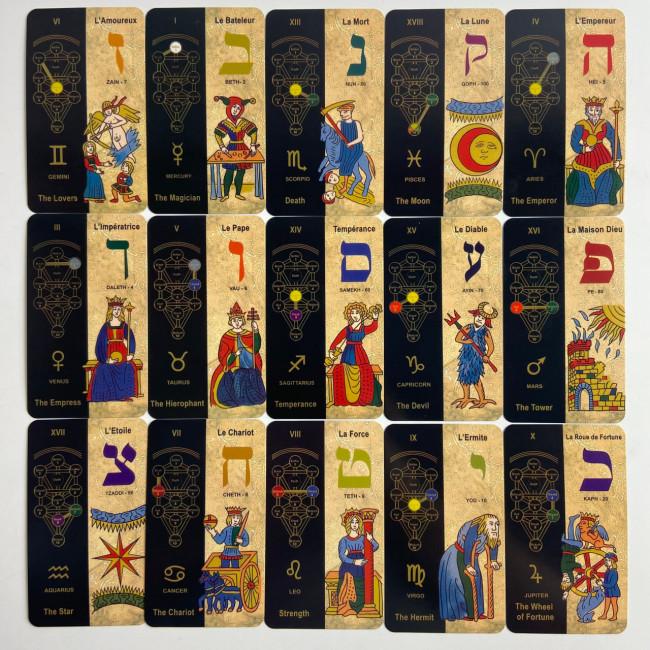 Карты Таро - Каббалистическое 5781, уменьшенная (Kabbalistic Tarot 5781)