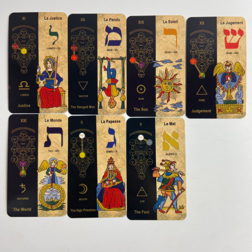 Карты Таро - Каббалистическое 5781, уменьшенная (Kabbalistic Tarot 5781)