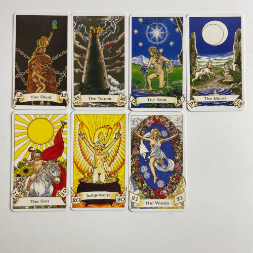 Карты Таро - Робина Вуда, уменьшенная (The Robin Wood Tarot) Карты Таро - Робина Вуда, уменьшенная (The Robin Wood Tarot)