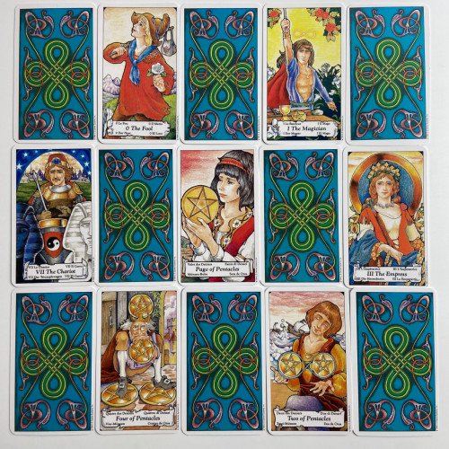 Карты Таро - Хэнсон-Робертс, уменьшенная (Hanson-Roberts Tarot Deck)