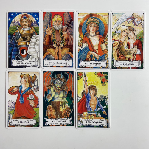Карты Таро - Хэнсон-Робертс, уменьшенная (Hanson-Roberts Tarot Deck)