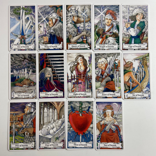 Карты Таро - Хэнсон-Робертс, уменьшенная (Hanson-Roberts Tarot Deck)