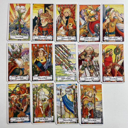 Карты Таро - Хэнсон-Робертс, уменьшенная (Hanson-Roberts Tarot Deck)