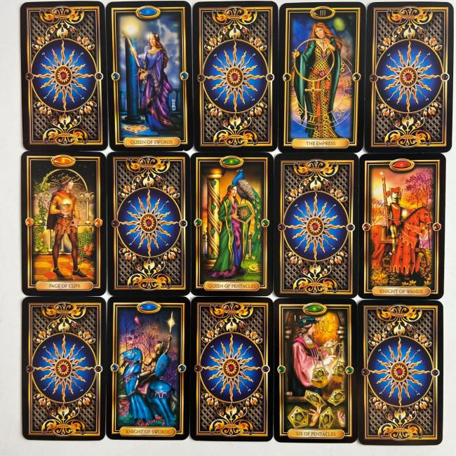 Карти Таро - Королівське Позолочене, зменшена (Gilded Tarot Royale Deck)