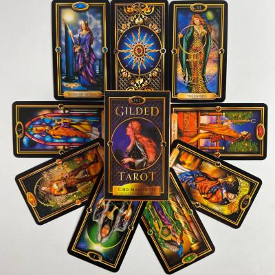 Карты Таро - Королевское Позолоченное, уменьшенная (Gilded Tarot Royale Deck)