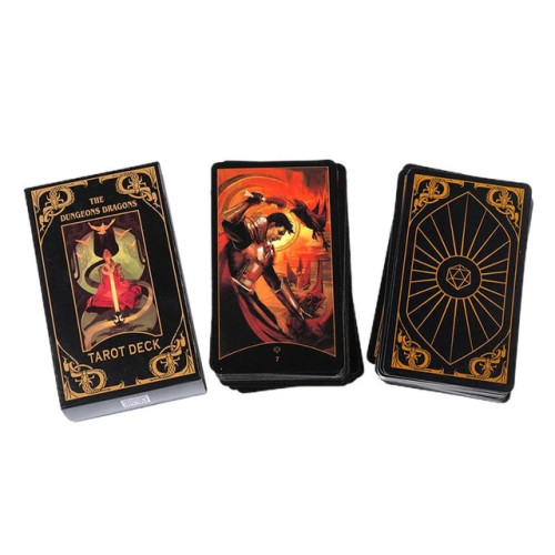 Карты Таро - Подземелий и Драконов, уменьшенная (Dungeons & Dragons Tarot) Карты Таро - Подземелий и Драконов, уменьшенная (Dungeons & Dragons Tarot)