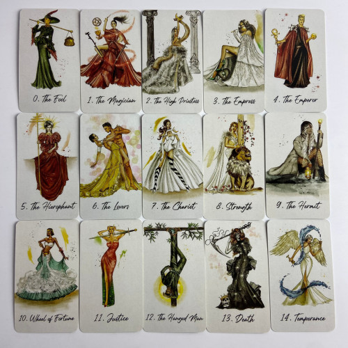 Карты Таро - Модного Приговора, уменьшенная (Runway Fashion Tarot) Карты Таро - Модного Приговора, уменьшенная (Runway Fashion Tarot)