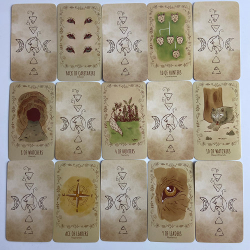 Карты Таро - Дикий Волк, уменьшенная (The Wild Wolf Tarot) Карты Таро - Дикий Волк, уменьшенная (The Wild Wolf Tarot)