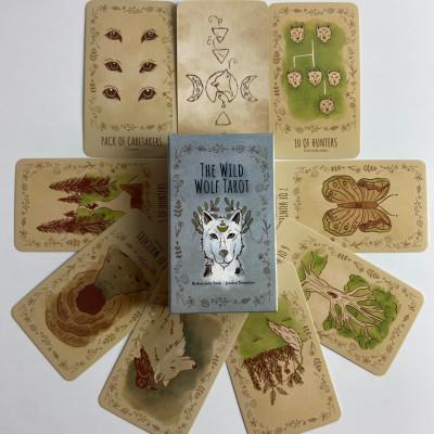 Карты Таро - Дикий Волк, уменьшенная (The Wild Wolf Tarot)