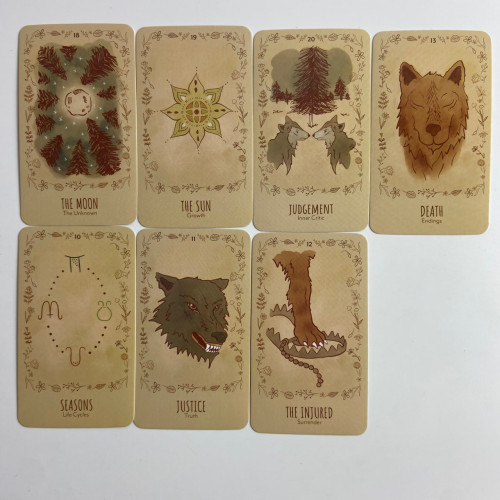 Карты Таро - Дикий Волк, уменьшенная (The Wild Wolf Tarot) Карты Таро - Дикий Волк, уменьшенная (The Wild Wolf Tarot)