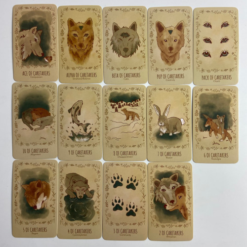 Карты Таро - Дикий Волк, уменьшенная (The Wild Wolf Tarot) Карты Таро - Дикий Волк, уменьшенная (The Wild Wolf Tarot)
