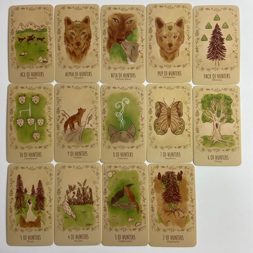 Карты Таро - Дикий Волк, уменьшенная (The Wild Wolf Tarot) Карты Таро - Дикий Волк, уменьшенная (The Wild Wolf Tarot)