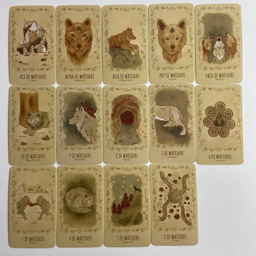 Карты Таро - Дикий Волк, уменьшенная (The Wild Wolf Tarot) Карты Таро - Дикий Волк, уменьшенная (The Wild Wolf Tarot)
