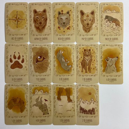 Карты Таро - Дикий Волк, уменьшенная (The Wild Wolf Tarot) Карты Таро - Дикий Волк, уменьшенная (The Wild Wolf Tarot)