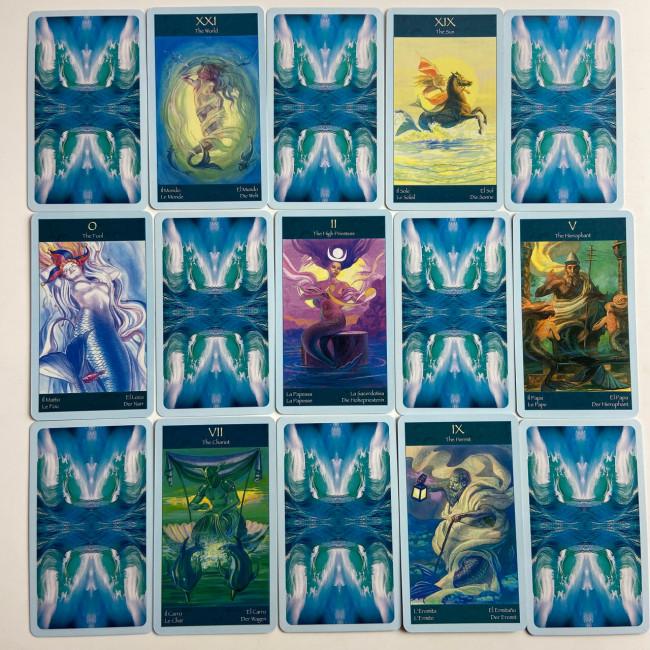 Карты Таро - Волшебный Мир Сирен, уменьшенная (Tarot of Mermaids) Карты Таро - Волшебный Мир Сирен, уменьшенная (Tarot of Mermaids)