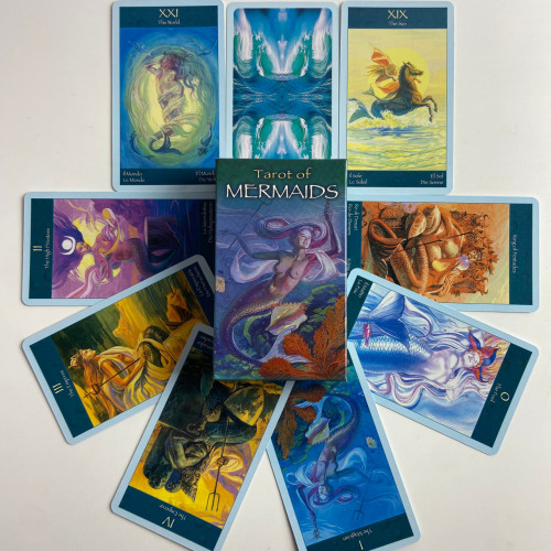 Карты Таро - Волшебный Мир Сирен, уменьшенная (Tarot of Mermaids)