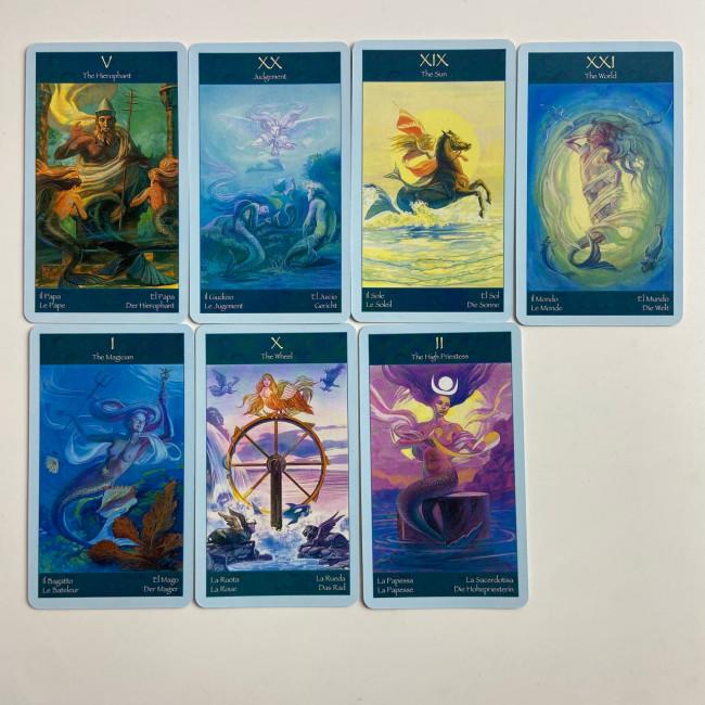 Карты Таро - Волшебный Мир Сирен, уменьшенная (Tarot of Mermaids) Карты Таро - Волшебный Мир Сирен, уменьшенная (Tarot of Mermaids)