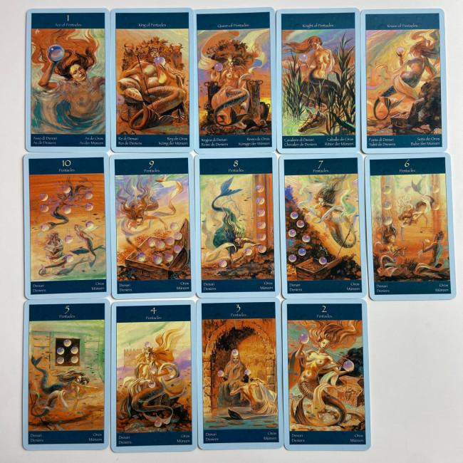 Карты Таро - Волшебный Мир Сирен, уменьшенная (Tarot of Mermaids) Карты Таро - Волшебный Мир Сирен, уменьшенная (Tarot of Mermaids)