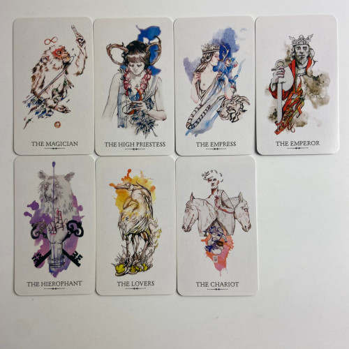 Карты Таро - Пограничных Миров, уменьшенная (The Linestrider Tarot) Карты Таро - Пограничных Миров, уменьшенная (The Linestrider Tarot)
