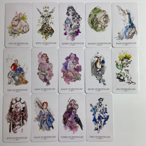 Карты Таро - Пограничных Миров, уменьшенная (The Linestrider Tarot) Карты Таро - Пограничных Миров, уменьшенная (The Linestrider Tarot)