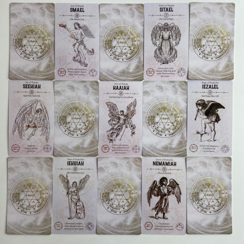 Карты Таро - Ангелов, уменьшенная (Angel Tarot) Карты Таро - Ангелов, уменьшенная (Angel Tarot)
