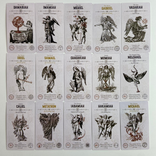 Карты Таро - Ангелов, уменьшенная (Angel Tarot) Карты Таро - Ангелов, уменьшенная (Angel Tarot)