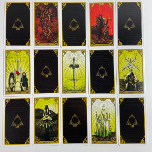 Карты Таро - Ночного Солнца, уменьшенная (Night Sun Tarot)