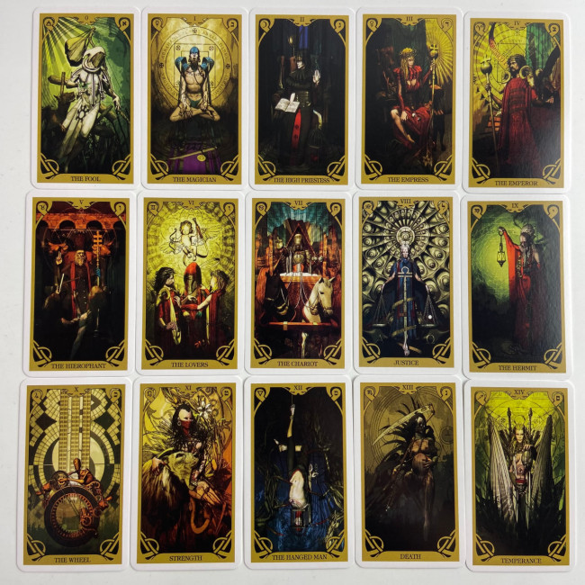 Карты Таро - Ночного Солнца, уменьшенная (Night Sun Tarot)