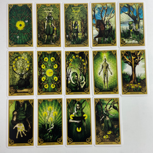 Карты Таро - Ночного Солнца, уменьшенная (Night Sun Tarot)