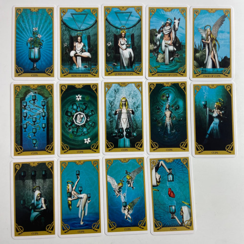 Карты Таро - Ночного Солнца, уменьшенная (Night Sun Tarot)