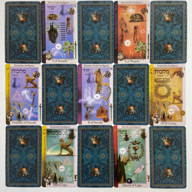 Карти Таро - Магічне Таро Співвідношень, зменшена (Tarot of Magical Correspondences)
