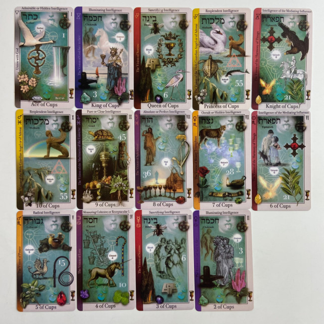 Карти Таро - Магічне Таро Співвідношень, зменшена (Tarot of Magical Correspondences)