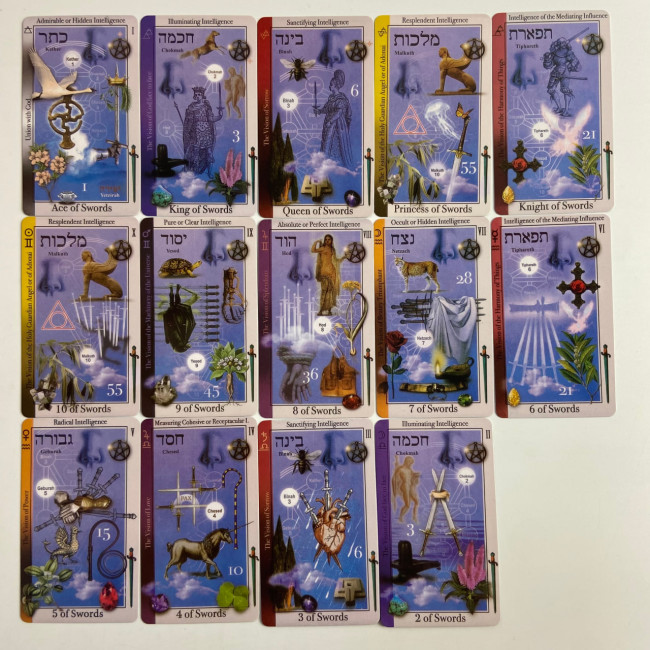 Карти Таро - Магічне Таро Співвідношень, зменшена (Tarot of Magical Correspondences)